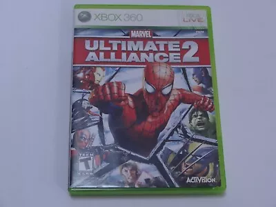 Marvel Ultimate Alliance 2 Xbox 360 2009 W/ Manual Complete • $24.99