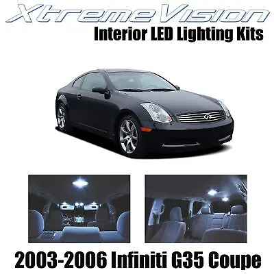 XtremeVision Interior LED For Inifiniti G35 Coupe 2003-2006 (12 Pcs) • $12.99