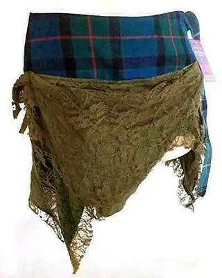 Scottish Tartan Designer Kilt Goth Tribal Steam Punk Psytrance Skirt N3 • $24.01