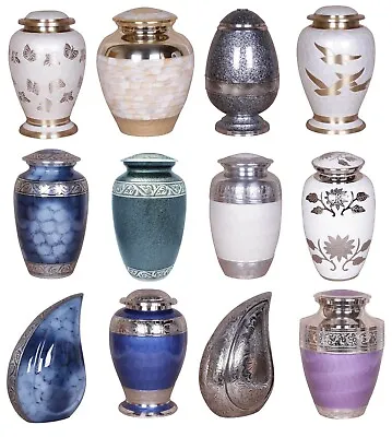£64.99 • Buy Large Cremation Funeral Memorial Urn For Ashes Adult Ashes Urn Various Designs