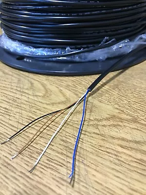 4 Conductor Wire 24 AWG 300 Volt Braided Tinned Per Foot Presure Transducer Wire • $0.99