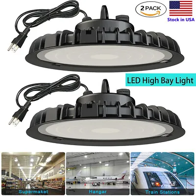 UFO LED HighBay Light 6000K 300W Warehouse Industrial High Bay UFO Stadium Light • $67.49