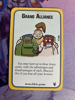 Munchkin Warhammer Age Of Sigmar Grand Alliance Promo • $4.99