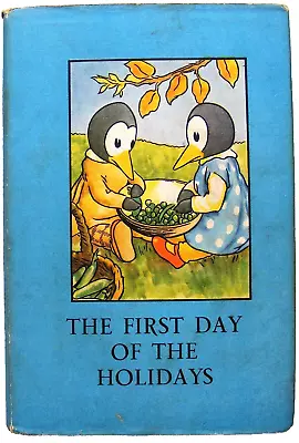 Vintage Ladybird Book – The First Day Of The Holidays & DJ–401–Good +FREE COVER+ • £19.99