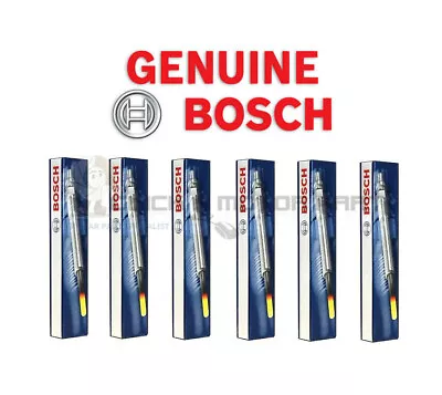 Bmw X5 X 5 3.0 D 3.0d E70 2007-2010 6 X Bosch Diesel Heater Glow Plugs New Set • $87.15