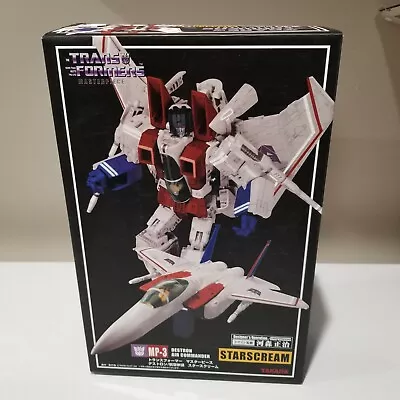 Transformers MasterPiece MP-3 MP3 Starscream W/ Custom Box Paperwork UNIQIE D2 • £381.72