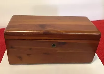 Lane Mini Cedar Chest Wood Jewelry VTG Keepsake Box No Key Nice Condition. • $9.90