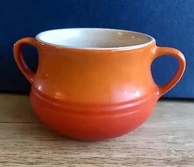 Le Creuset Volacanic Orange Ombré Stoneware Soup Bowl Bean Pot 0.5L/16oz No Lid • £13