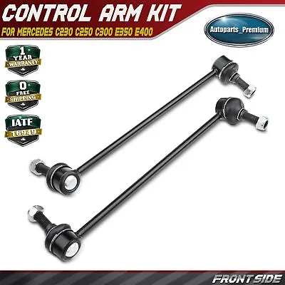 2x Front Sway Bar End Link Pair Kit For Mercedes-Benz C230 C250 C300 E350 E400 • $26.99