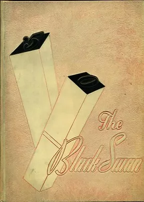 1950 William Byrd High School Yearbook The Black Swan Vinton Va • $69.99