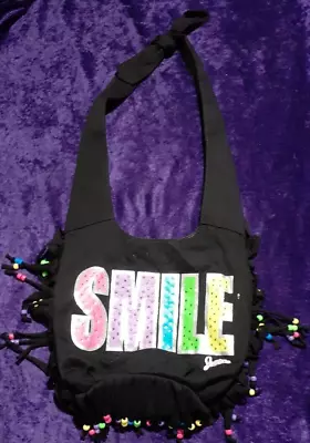 Justic Smile Beaded Purse Handbag**Missing Rhinestones** • $12