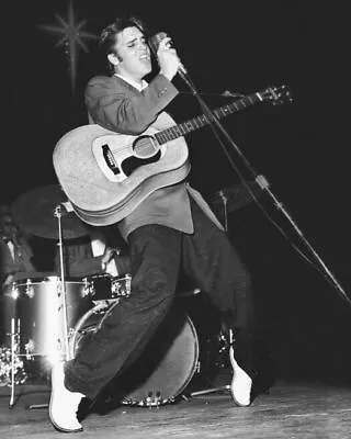 Elvis Presley On His Toes Black And White 8x10 Picture Celebrity Print • $3.99