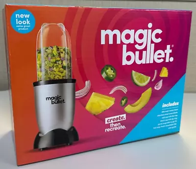 The Original Magic Bullet Mini 11-Piece Set Blender & Mixer In Small - Silver • $49.99