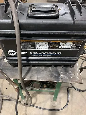 Miller Suitcase X-TREME 12VS Voltage Sensing Wire Feeder With Profax 400 Mig Gun • $1999
