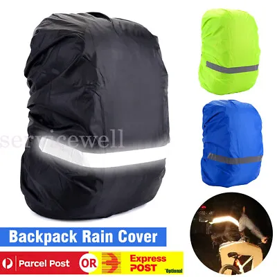 $8.19 • Buy Outdoor Foldable Backpack WaterProof Rain Cover Rucksack Bags Camping Travel Bag