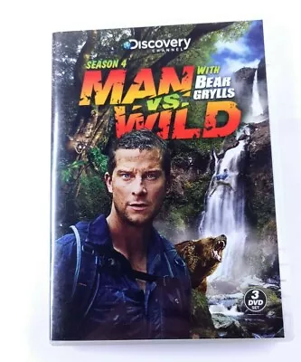 Man Vs. Wild With Bear Grylls Season 4 DVD Set • $29.95