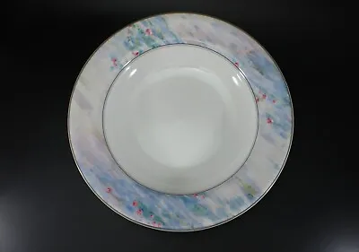 Mikasa Maxima Monet CAK01 LARGE RIM SOUP BOWL Impressionistic Pastel • $9.35