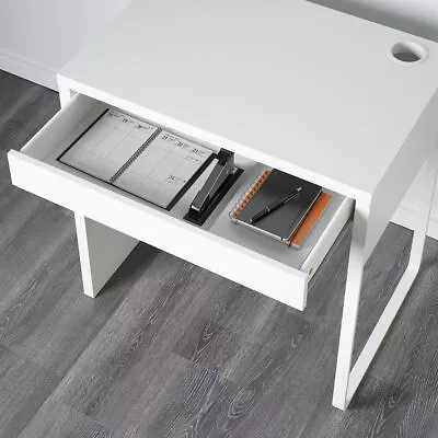 IKEA MICKE Writing Desk/ Table White (73x50x75 Cm) • £60.13