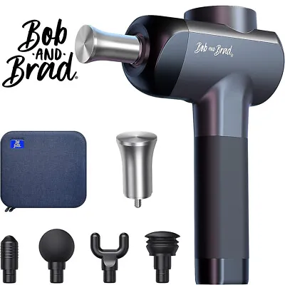 BOB & BRAD X6 Pro Massage Gun Deep Tissue Massager For Relief +5 Massage Heads • $139.99