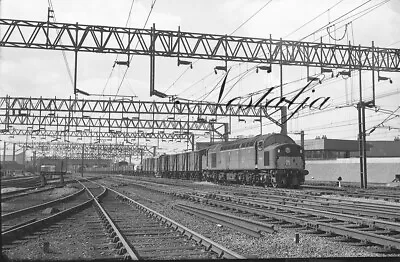 Railway Negatives X8 Larger Format Peak D50 AC Electrics Etc Nuneaton Mid 1960's • £5