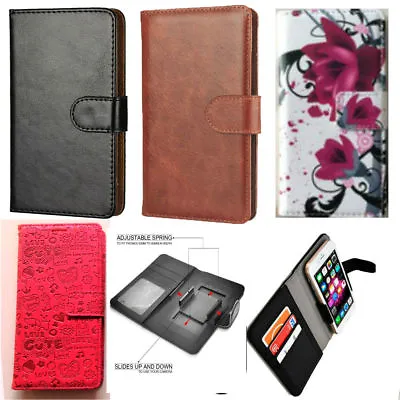 £8.99 • Buy Slim Universal Clip-on Mobile Phone Case For  IMO Q4 Pro - PU Leather M
