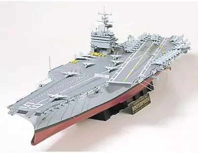 Tamiya 1/350 Ship Series No.7 US Navy Nuclear Powered Aircraft Carrier CVN-65 E • $613.93