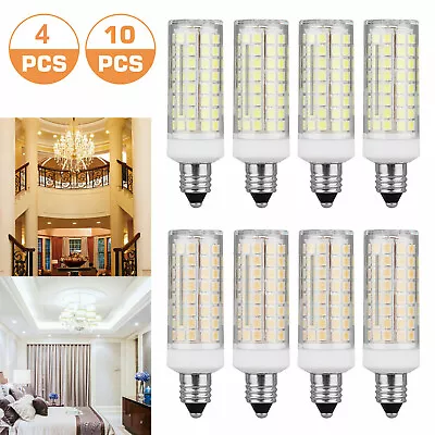 10X Dimmable E12 Candelabra C7 102-2835 LED Light Ceiling Fans Lamp Bulb 110V 9W • $9.48
