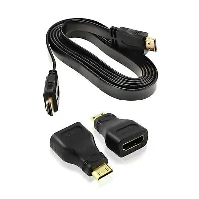 1080P HDMI Cable & HDMI To Mini & Micro Adapter Kit For Android Tablet PC TV H • $12.51
