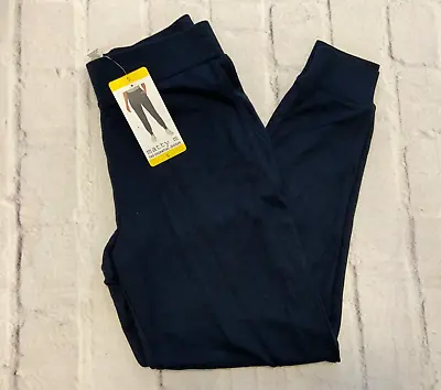 Matty M The Essential Jogger Pants Women's Size S Navy NEW • $19.48