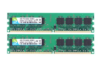 8GB 2X 4GB Duomeiqi 2Rx4 PC2-6400 DDR2 800Mhz 240Pin RAM Desktop Memory Only AMD • £15.59