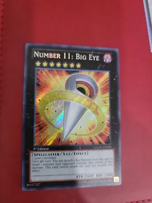 Number 11: Big Eye - GAOV-EN090 - Secret Rare 1st Edition NM Galactic • $29.99