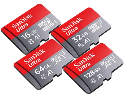 SanDisk Ultra A1 512GB 256GB 128GB 64GB 32GB 16GB Micro SD Memory Card Lot 140MB • $5.49