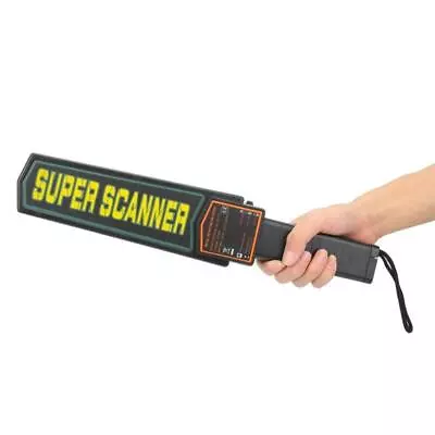 Portable Security Metal Detector Wand Handheld Inspection Scanner • £15.56