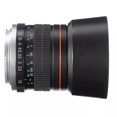 85mm F/1.8 MF Standard Lens For Canon EOS 5D 6D 7D II 5DIII 80/800/750D Camera • $174.85