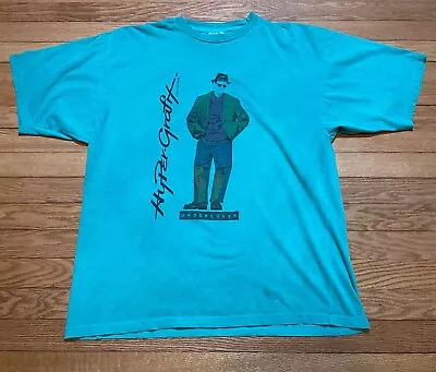 Vtg 90s Hyper Color Hyper Grafix Undercover Exposed Single Stitch T-Shirt Size M • $69.99