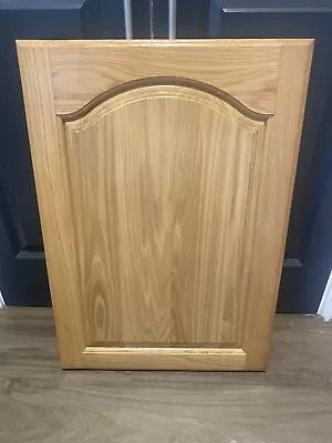 KITCHEN DOOR SOLID GOLDEN OAK 500 WIDE X 720 HIGH STOCK  DX754 • £69