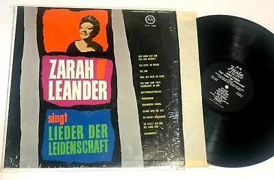 Singt Lieder Der Leidenschaft By Zarah Leander Lp In Shrink Vg Schalger Chanson • $3.99