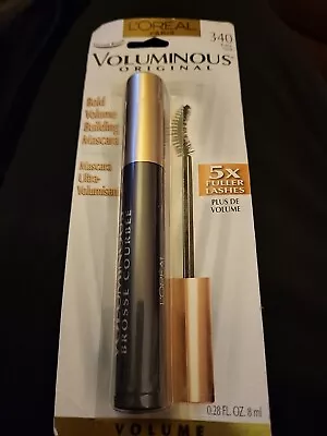 Loreal Voluminous Original Curved Brush Mascara #340 Black Noir • $9.95