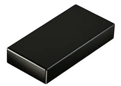 Neodymium Rare Earth Black Epoxy Coated Magnets N52 Grade 1  X 1/2  X 1/4     • $3.99