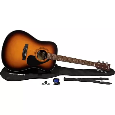 Yamaha GigMaker Acoustic Guitar Pack Tobacco Brown Sunburst • $219.99