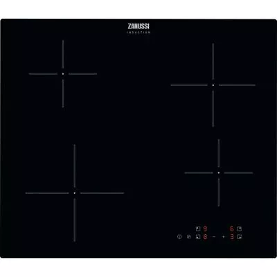 Zanussi ZIBN641K 59cm 4 Burners Induction Hob Black • £319