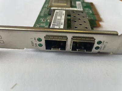 QLogic NetApp QLE8152-SR-T-N 10GBase-X 2-Ports FE0210401-25 Network Card PCIe • $36.65