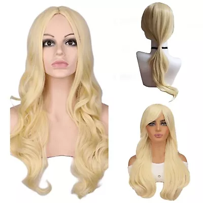 Ladies Barbie Long Curly Hair Hairstyle Synthetic Hair Wigs Beautiful Wigs Hair • $27.02