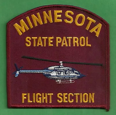 Minnesota State Police Flight Section Shoulder Patch • $7