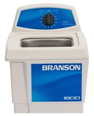 Branson M1800 Bransonic Ultrasonic Bath With Mechanical Timer 0.5 Gal 120 V • $528.20