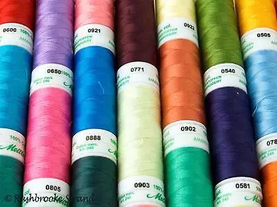 Mettler Cotton Thread For Fine Embroidery 60 Wt 2 Ply 200 M / 219 Yards • $2.80