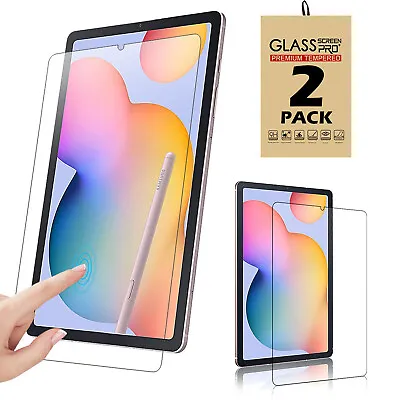 £6.49 • Buy For Samsung Galaxy Tab S6 Lite 10.4 SM-P610/P613 Tempered Glass Screen Protector