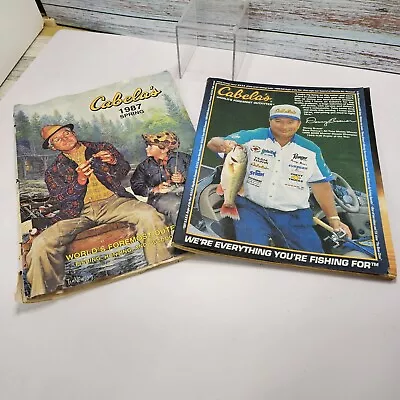 Vtg Cabela's Catalog Lot 1999 1987 Fishing Outfitters  • $12.85