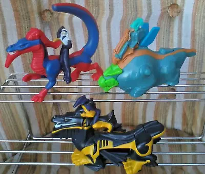 DRAGON BOOSTER X 3 FIGURES McDonalds Happy Meal Toys Lot • $14.99