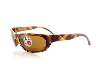 $169.99 • Buy POLARIZED NEW Genuine RAY-BAN PREDATOR Tortoise Wrap Sunglasses RB 4033 642/47